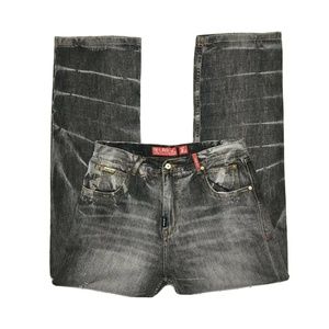 LRG Lifted Research Group Jeans Distressed Gray